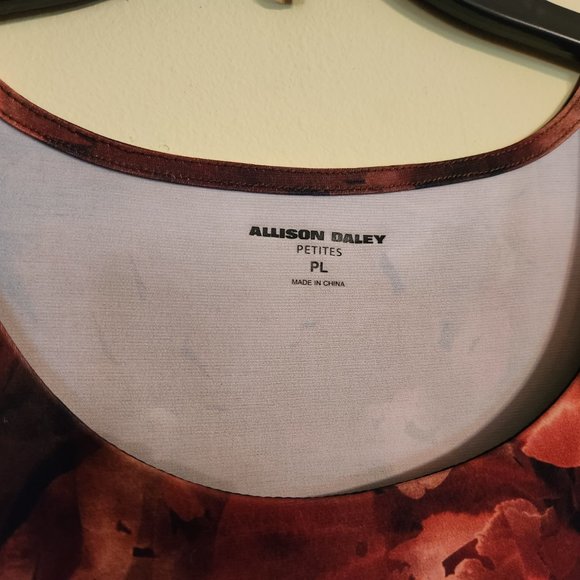 Allison Daley Sleeveless Top - Harvest Mood - PL - NWT - Picture 4 of 9